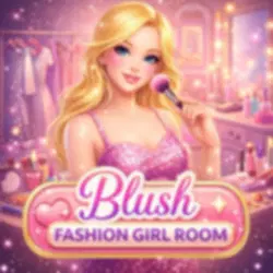 Blush Fashion Girl Room Game