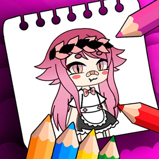 Fargelegging Gacha Life on Prinxy