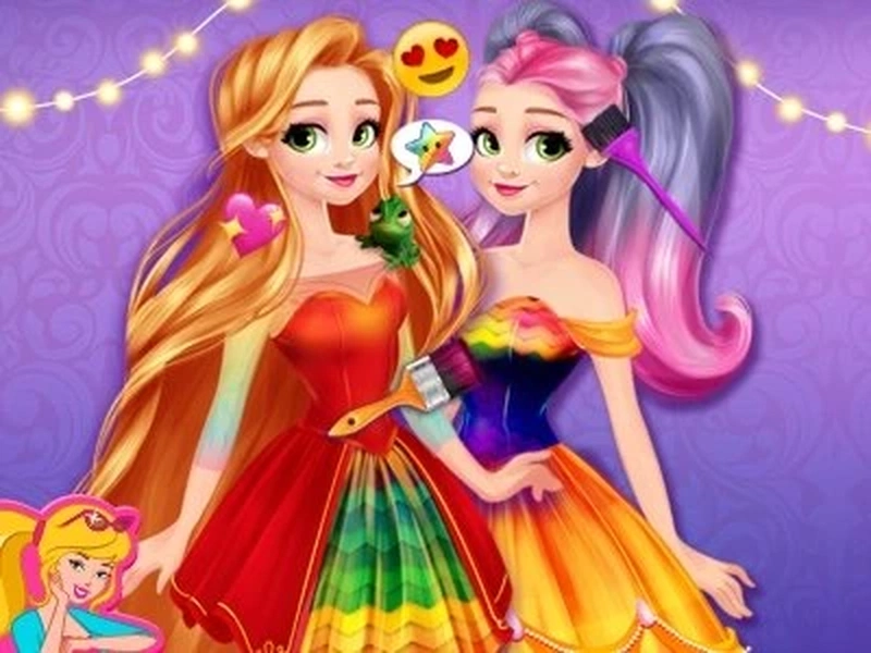 Idisenyo ng Prinsesa ang Iyong Rainbow Dress on Prinxy