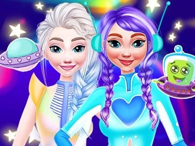 Mga Prinsesa sa Space Explorer on Prinxy