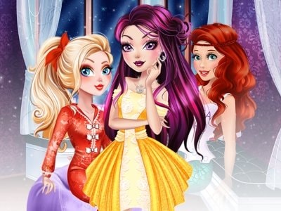 ليلة ممتعة للأميرات BFFs on Prinxy