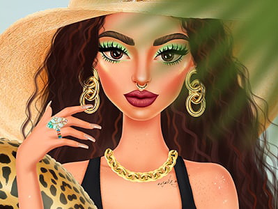 سحر #BeachLife on Prinxy