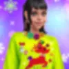 سترة عيد الميلاد القبيحة المصنوعة يدويًا on Prinxy