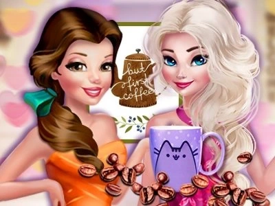أزياء الأميرات فوق القهوة on Prinxy