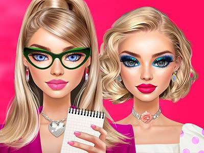 barbie makeup game