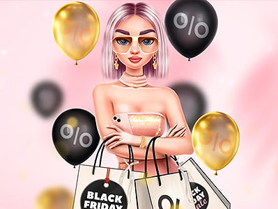 BFFs Black Friday Shopping on Prinxy
