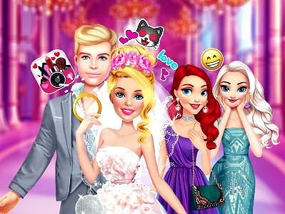 wedding barbie dress up games for girls