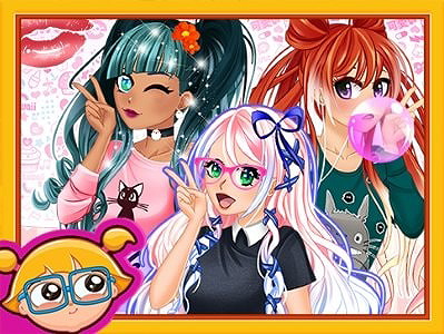 Dress up games, doll makers and character creators with the anime tag. ~