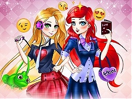 Manga Princesses: Back To School on Prinxy
