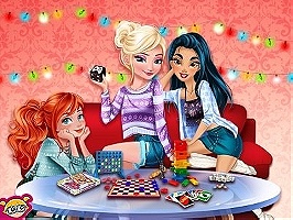 Princesses Board Games Night on Prinxy