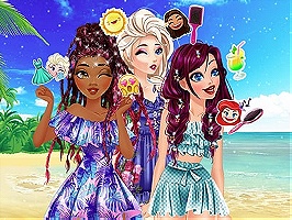 Princesses Summer Braids on Prinxy