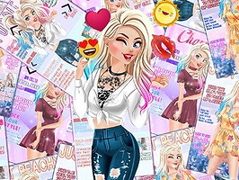 Villain Quinn Fashionista On The Cover on Prinxy