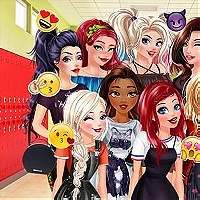 Villains vs Princesses: School Fashion on Prinxy