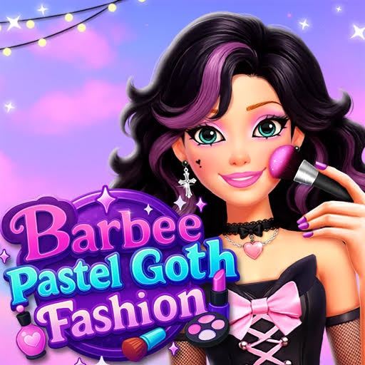 Barbie Pastel Goth Fashion on Prinxy