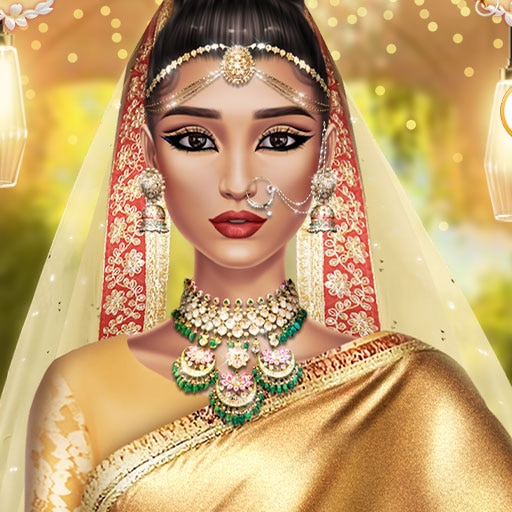 Indian Bride: Wedding Dress Up on Prinxy