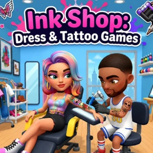 Ink Shop Dress & Tattoo Games on Prinxy