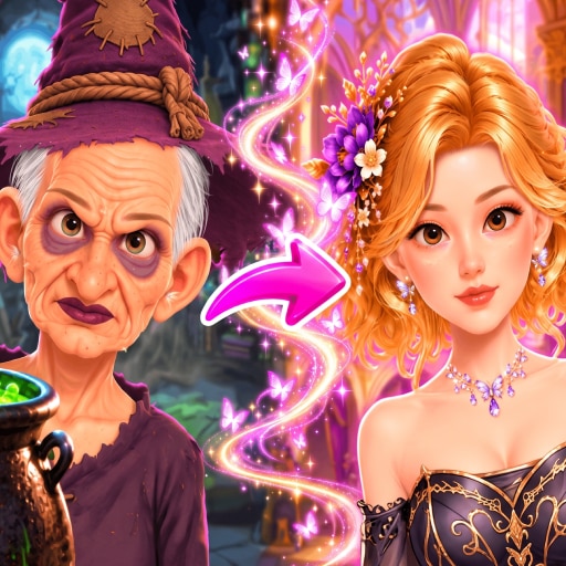 Ugly Witch To Beauty Queen on Prinxy