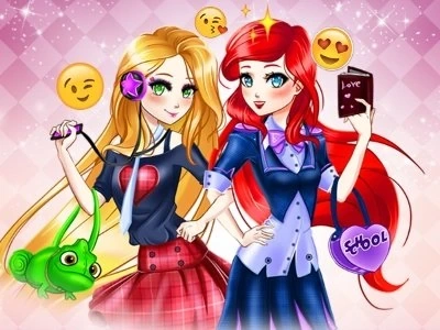 Manga Princesses: Back To School on Prinxy