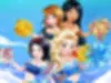 Princesses Cheerleaders Dress Up Game on Prinxy