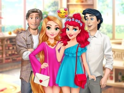 Princesses Double Date on Prinxy