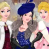 Princesses Welcome Winter Ball on Prinxy
