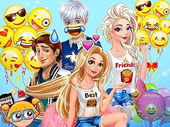 Festa de emojis de casais on Prinxy