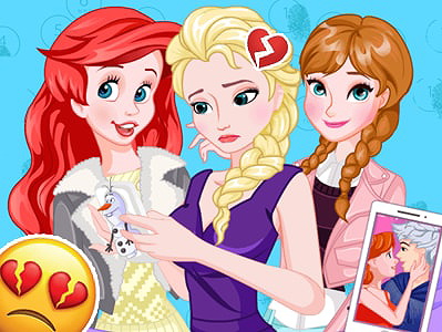 Frozen Elsa vs Anna - jogos online de menina