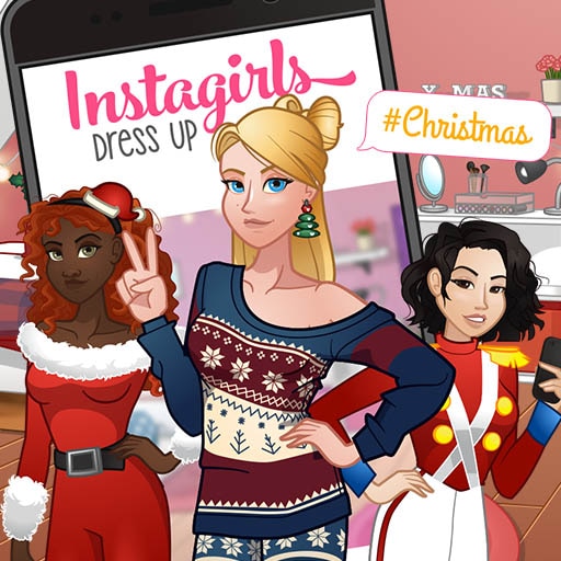 Jogo de Vestir de Natal para Garotas do Instagram on Prinxy