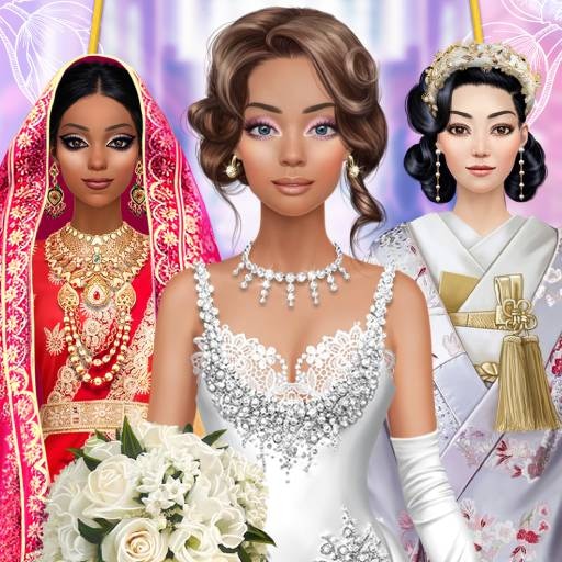 Jogo de vestir estilista de casamento on Prinxy