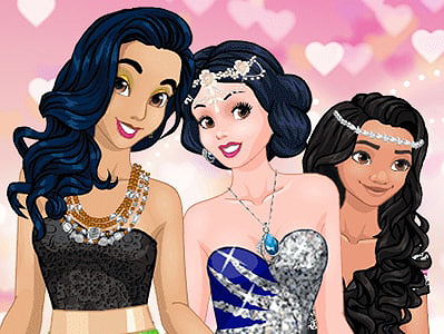 Jogos de Princesas da Disney com Visual Moderno 