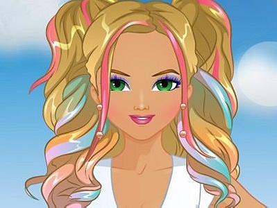 Barbie na Cabeleireira - jogos online de menina