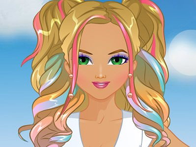 Barbie na Cabeleireira - jogos online de menina