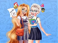 Ellie und Blondie zurÃ¼ck in der Schule on Prinxy