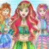 Mädchen Färbung Dress Up on Prinxy