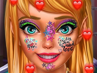 Pixie Flirty Make-up on Prinxy