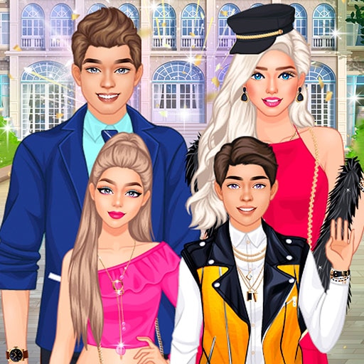 Star-Familien-Ankleidespiel on Prinxy