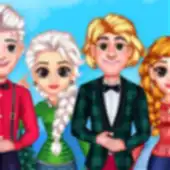 Celebración de Navidad de Frozen Princess on Prinxy