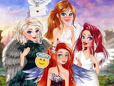 Disfraces de princesa ángel on Prinxy