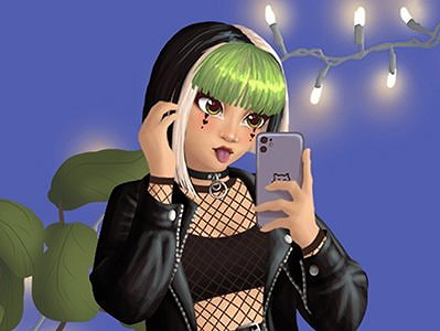 E-girl moda meiker on Prinxy