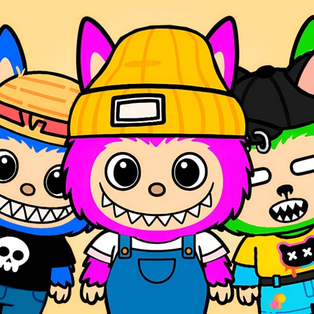 El mundo de Labubu: Vida y creatividad on Prinxy