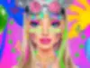 Maquillaje de vibraciones de festival on Prinxy