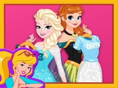 Échange de tenues de princesses on Prinxy