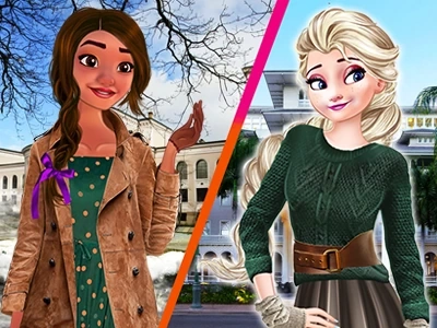 Elsa et Moana échangent des étudiants on Prinxy