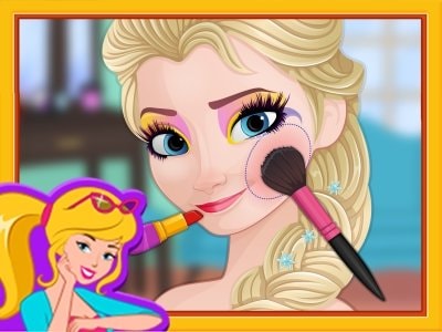 Maintenant et ensuite: maquillage de princesse de glace on Prinxy