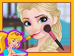 Maintenant et ensuite: maquillage de princesse de glace on Prinxy