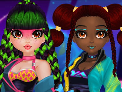 Cyberpunk Hairstyle 2200 on Prinxy