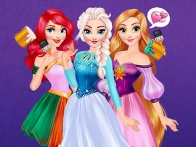 Φορέματα ουράνιου τόξου Princesses on Prinxy