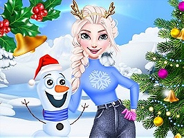 Frozen Christmas: extreme huismake-over on Prinxy