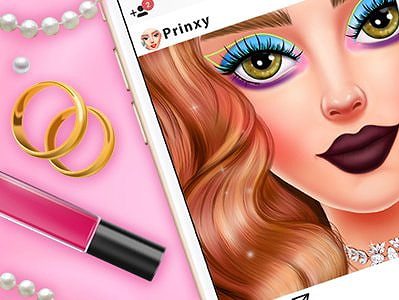 Insta-make-up: bruid on Prinxy