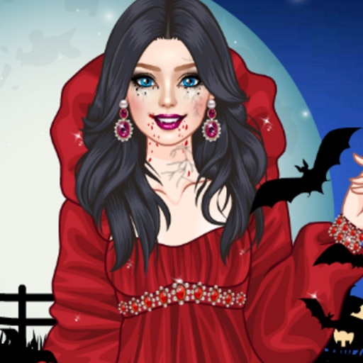 Gra ubieranka Lady Raven on Prinxy